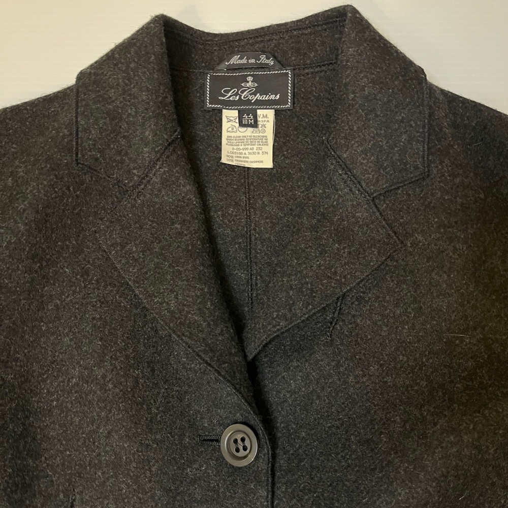 Les Copains Wool Long Jacket 8-10